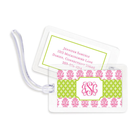 Beti Pink Luggage Tags